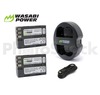 EN-EL3e Battery for Nikon (2 Pack + Dual Charger) - Wasabi Power